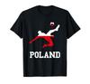 Польская Футбольная Команда Мяч Игрок Polska Польша Орел Polska Футболка