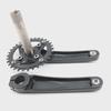 Integrated Hollow Tooth Plate Crank Set for Mountain Bikes, BCD104