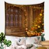 Christmas Tree Decoration Tapestry Wall Hanging Boho Hippie Cloth Fabric Large Tapestry Aesthetic Decorative Home Room Decor