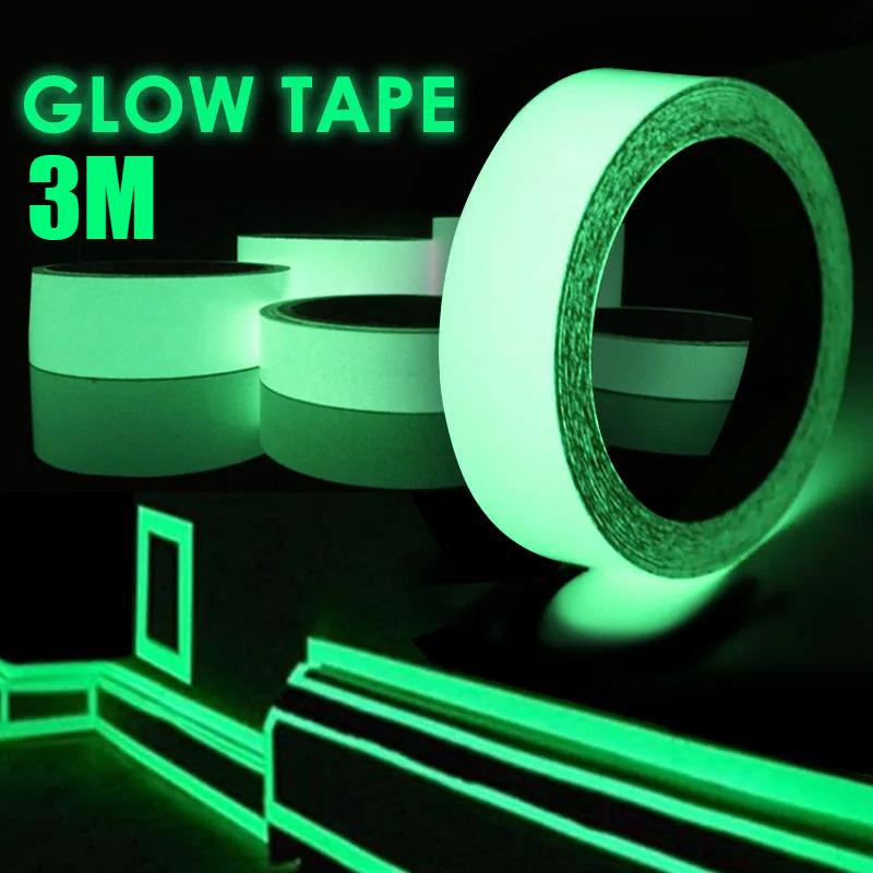 Светоотражающая лента Наклейки на автомобиль Смешные наклейки DIY Светящиеся предупреждающие светящиеся темные ночные ленты Наклейки Безопасность Чехлы для автомобиля Аксессуары