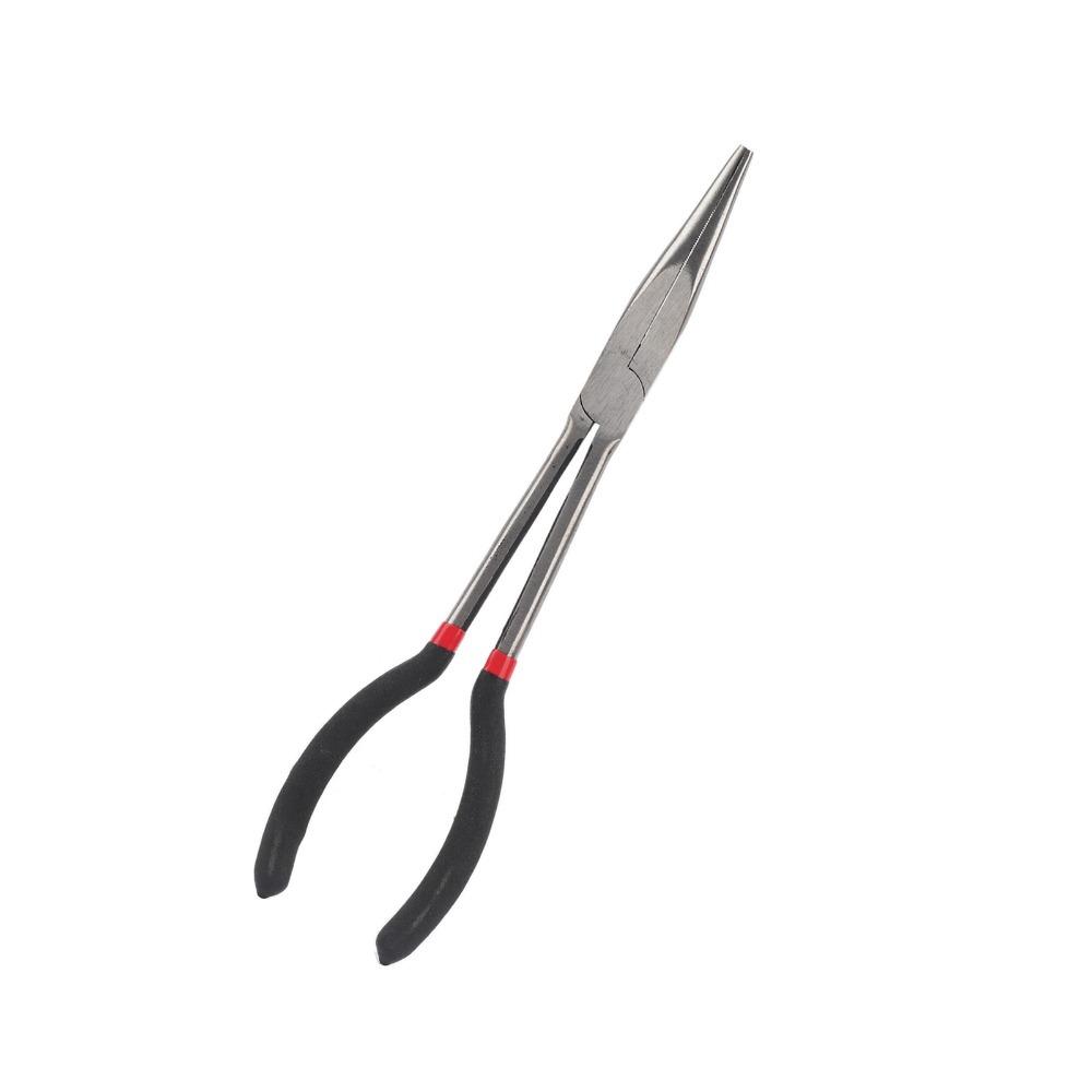 11 Inches Needle Nose Pliers NonSlip Handle Straight nose pliers Long Nose Pliers  Narrow Spaces
