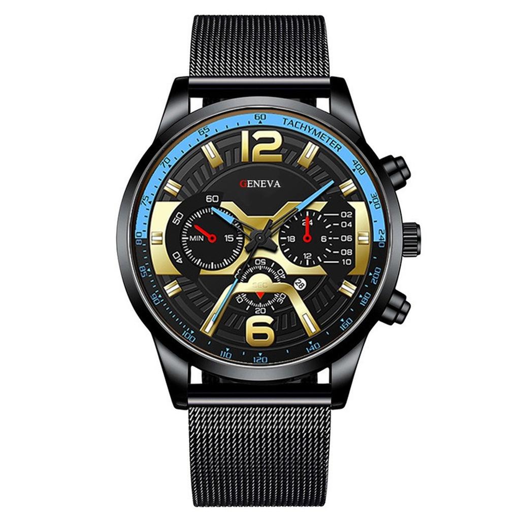 Мужские водонепроницаемые светящиеся наручные часы-будильник для бега