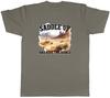 Horse Riding Cowboy Unisexs TShirt Saddle Up Ride the Range Tee Gift