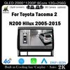 9-дюймовый Android 14 для Toyota Tacoma 2 N200 Hilux 2005-2015 Автомобильное радио 4G+WIFI Навигация GPS Мультимедиа Видео Плеер Carplay Auto