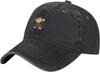 Black Naughty Little Monkey Printed Washed Cowboy Baseball Cap for Adults  Stylish and Breathable Hat