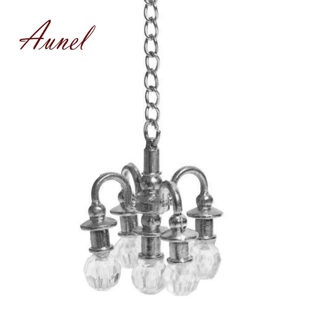 Miniature Furniture 1:12 Dollhouse Accessories Miniature Lamp Chandelier