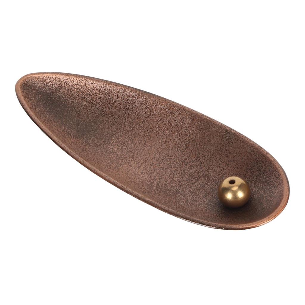 Leaf Incense Burner Relieve Fatigue Vintage Elegant Incense Stick Holder for Bedroom Meditation