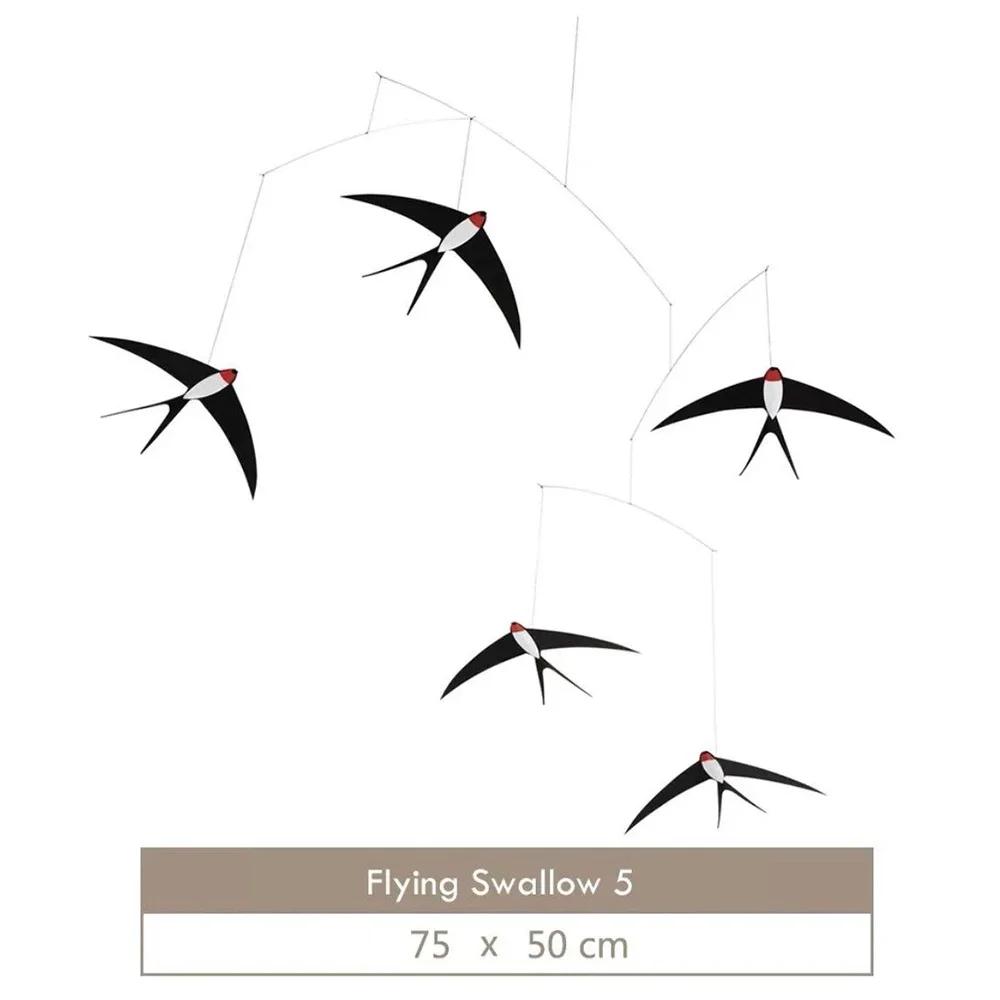 Баланс Ласточка Дом Окружающее Ощущение Подвесная Кроватка Подвесные Декоративные Бесшумные Музыка Ветра Балкон Сад Декоративные Предметы