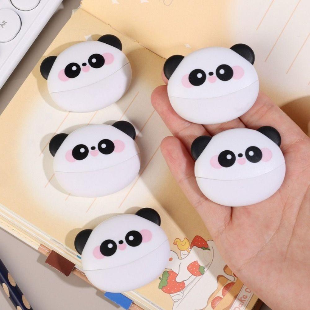 Two-headed Panda Rubber Traceless Writing Correction Tool Kawaii Heat Eraser