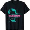 Techno Music Techno Musician Dj Idea Unisex T-Shirt