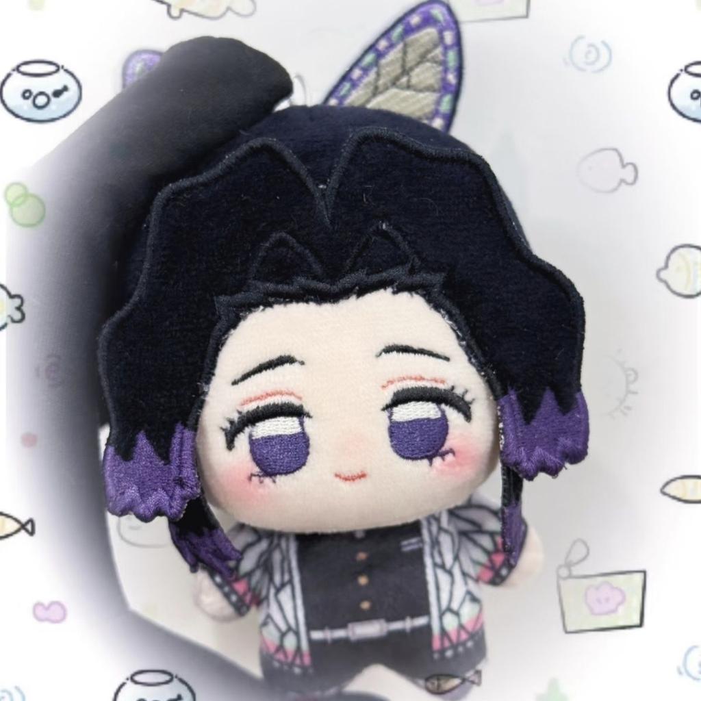 10cm Anime Demon Slayer Kimetsu No Yaiba Plush Kamado Tanjiro Agatsuma Zenitsu Hashibira Inosuke Tomioka Giyuu Pendant Doll Toys