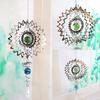 Cool Rotating Wind Chimes, Crystal Stainless Steel Rotating Wind Chimes