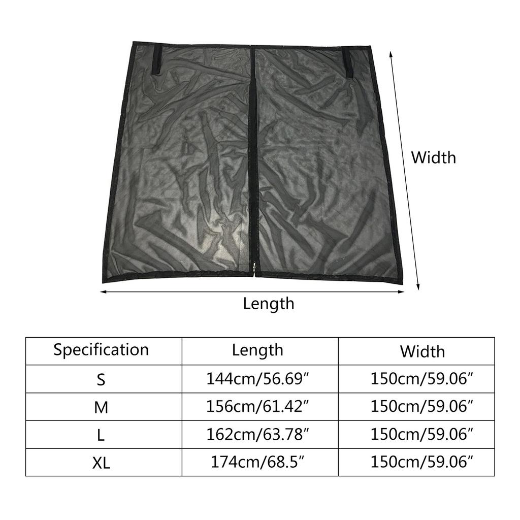 Модернизированный сетчатый экран для багажника автомобиля для кемпинга внедорожника, магнитная автомобильная палатка для багажника автомобиля, аксессуары для кемпинга, легкий вес