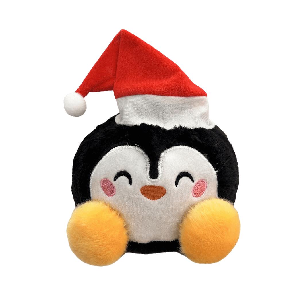 Wearing a Christmas Hat Cute Plush Toy 15cm Dumpling Plush toy Christmas Plush Toy Toys