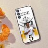 Чехол для телефона J-Jude F-Football Bellinghams Черный Силиконовый Мягкий Для Samsung Galaxy A73,A72,A71,A70,A53,A52,A51