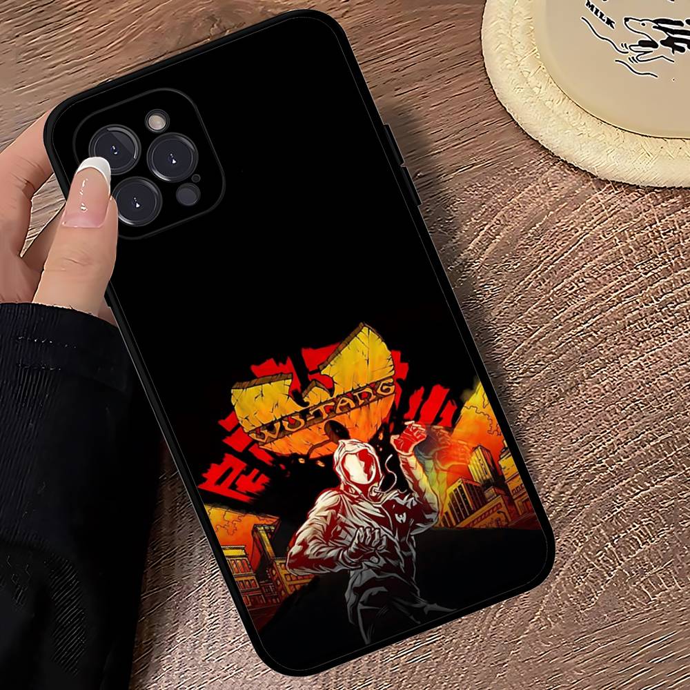 W-WU-T-TANG C-CLAN For IPhone 17 16 15 14 13 12 11 Pro Max 17 Air Pro Max Back Cover Phone Case