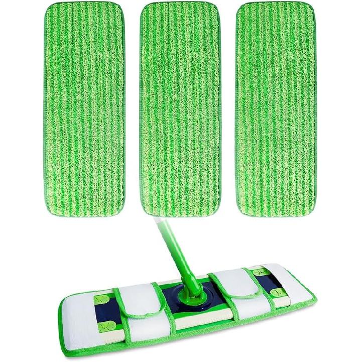 XL Влажные салфетки-сменщики для Swiffer XL Сухие салфетки для подметания Многоразовые XL Влажные салфетки для мытья пола Салфетки из микрофибры для швабры для чистки полов из твердой древесины