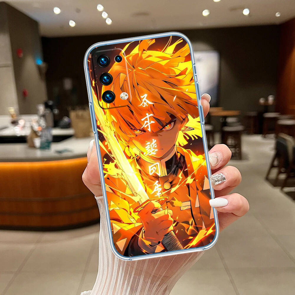 Anime Demon Slayer Phone Case for Motorola Edge 20 30 S30 40 50 Fusion Lite Plus Pro Neo Ultra One Hyper Power Action Zoom Macro Vision