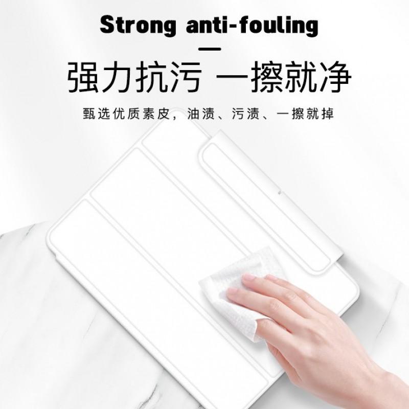 IPad Pro 12.9 Inch Case 11 Magnetic Pencil Slot Air 5 4 Protective Cover 720 Rotating Stand Shockproof