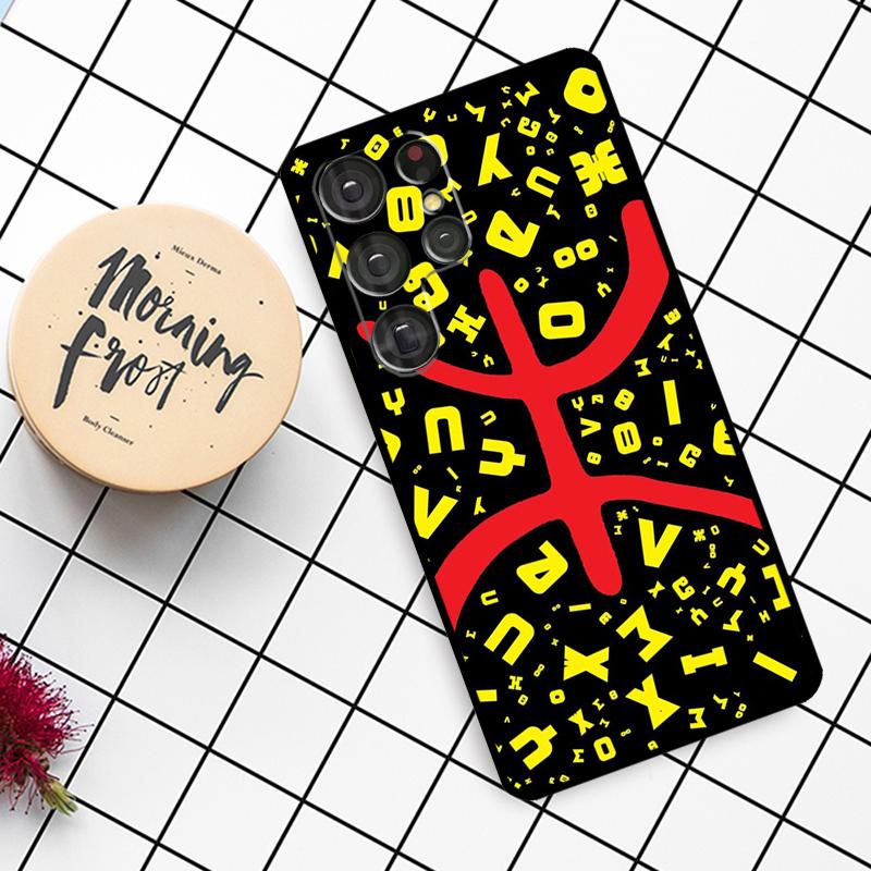 Амазигский Символ Берберская Академия Чехол Для Samsung Galaxy S23 S21 Ultra S22 S20 FE S8 S9 S10 Note 10 Plus Note 20 Ultra Обложка