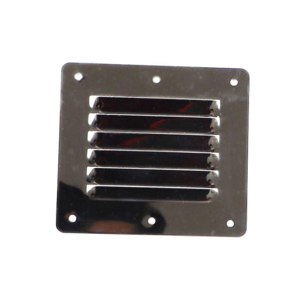 Square Flat Dryer Vent Cover Silver Marine Boat Air Vent Plate Window Square Vents  Outdoor