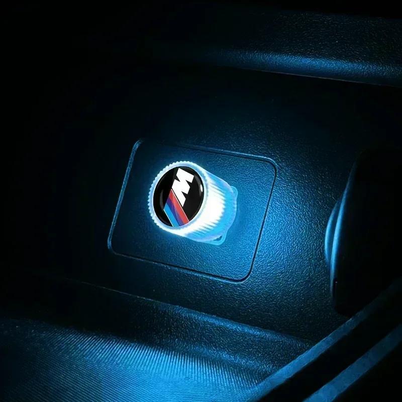 E60 E93 2025 New Hot Car For BMW USB Car LED Light Auto Interior Atmosphere Light Car Emblem For Bmw M3 M4 M5 M6 F20 F30 G20 F31