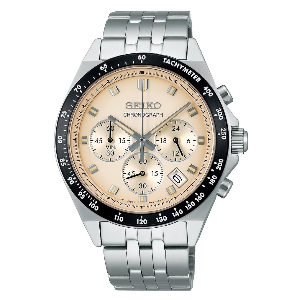 Watch Seiko Selection S Series Quartz Chronograph NEO VINTAGE SBTR045 Silver [Seiko Watch] Men's