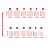 Flower Kids Cartoon Fake Nails Bears Cartoon Nail Accessories Children False Nails  Kids Toys