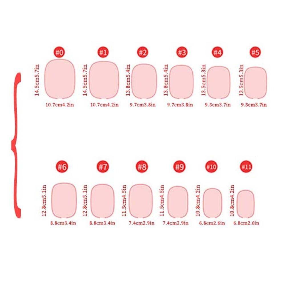 Flower Kids Cartoon Fake Nails Bears Cartoon Nail Accessories Children False Nails Kids Toys