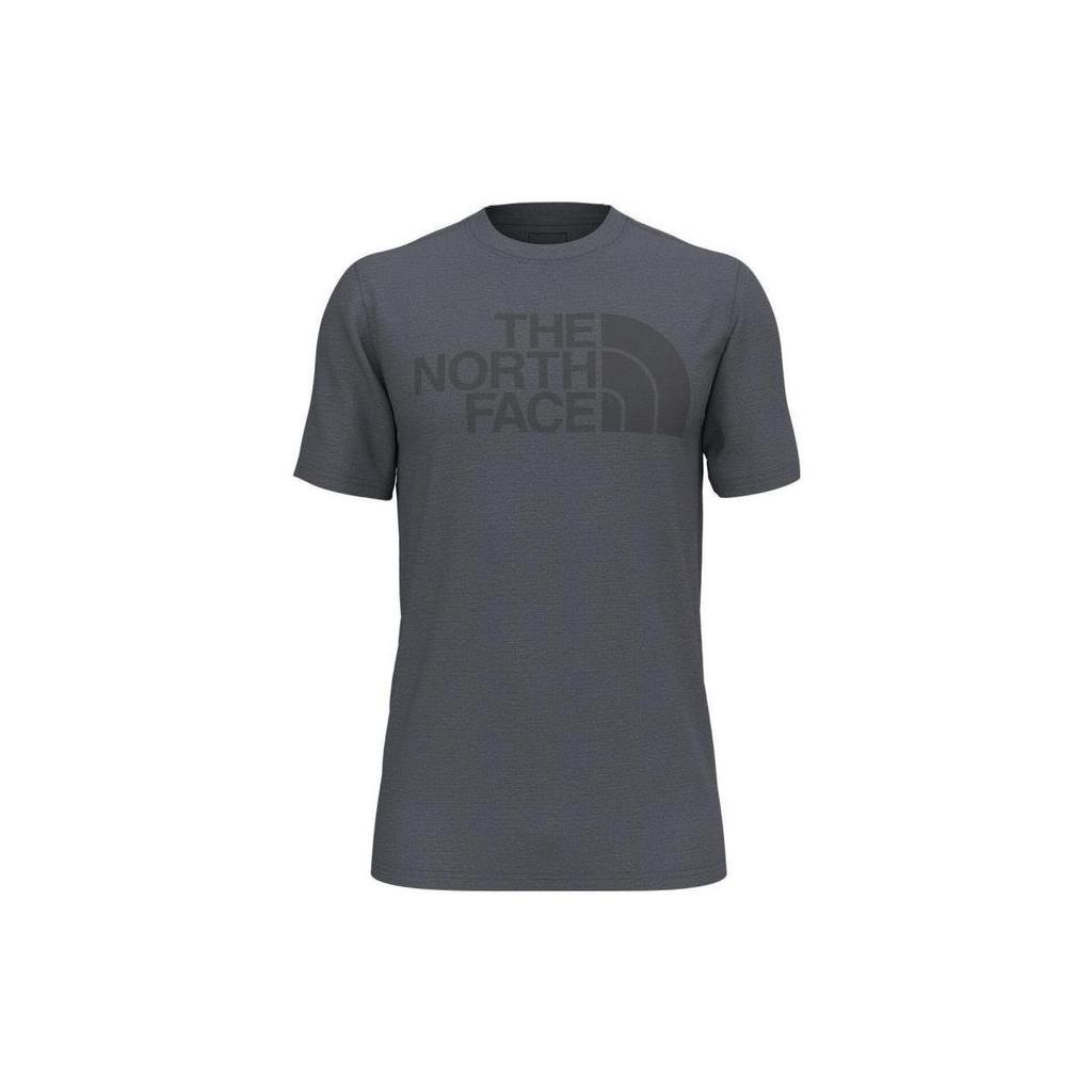 THE NORTH FACE T-Shirts Men's Dark Gray Crew Neck Moderate Straight Fit NF0A5J2IKS7