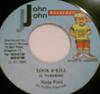 7inch Record NINJA FORD - Look & Kill NONE John John Recor 1993 Jamaica Reggae, Ska & Dub Used