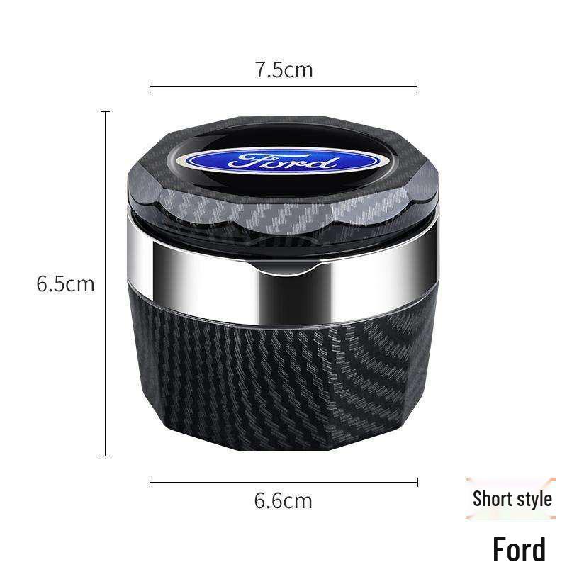 Ford Raptor Bronco Высокоогнестойкая Светящаяся Крышка Пепельницы для Салона Автомобиля