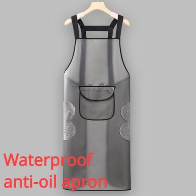Водонепроницаемый, маслостойкий, экологически чистый фартук без запаха, кухонный, домашний, рабочий, модный, расширенный фартук, рабочая одежда.