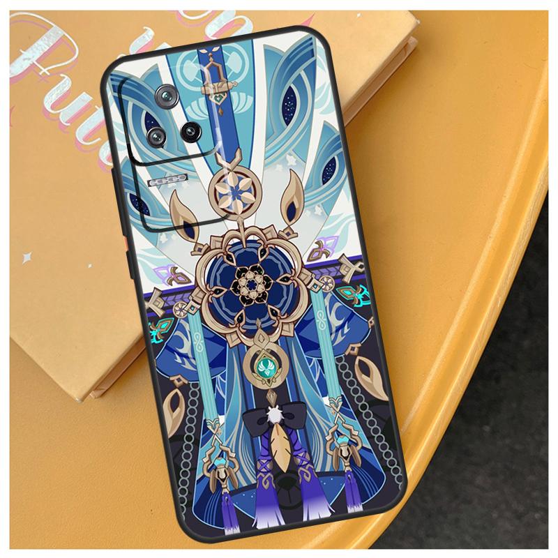 Genshin Impact Странник Для POCO F5 X5 Pro X3 Pro M4 M5s F3 X4 F4 GT Чехол Для Xiaomi 11T 12T 13 Pro 11 12 Lite Чехол