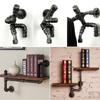 Новые черные фитинги для труб Угольник 1/2'' 3/4'' 1'' Резьбовое соединение для водопроводных труб Ковкий чугун Соединение труб