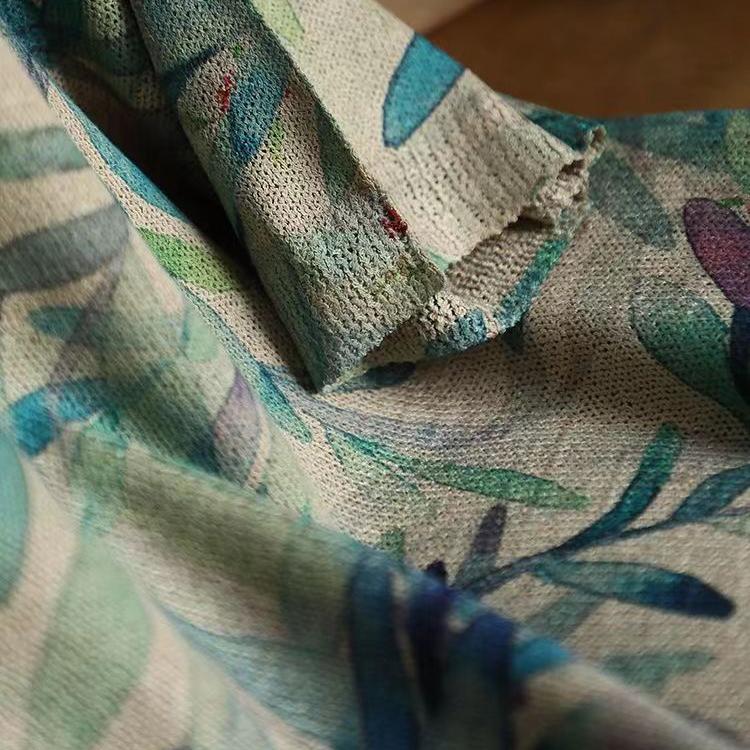 Dimanaf 2024 летние женские футболки, летние стильные рубашки с принтом листьев, красочные элегантные топы с цветочным принтом, свободные повседневные футболки