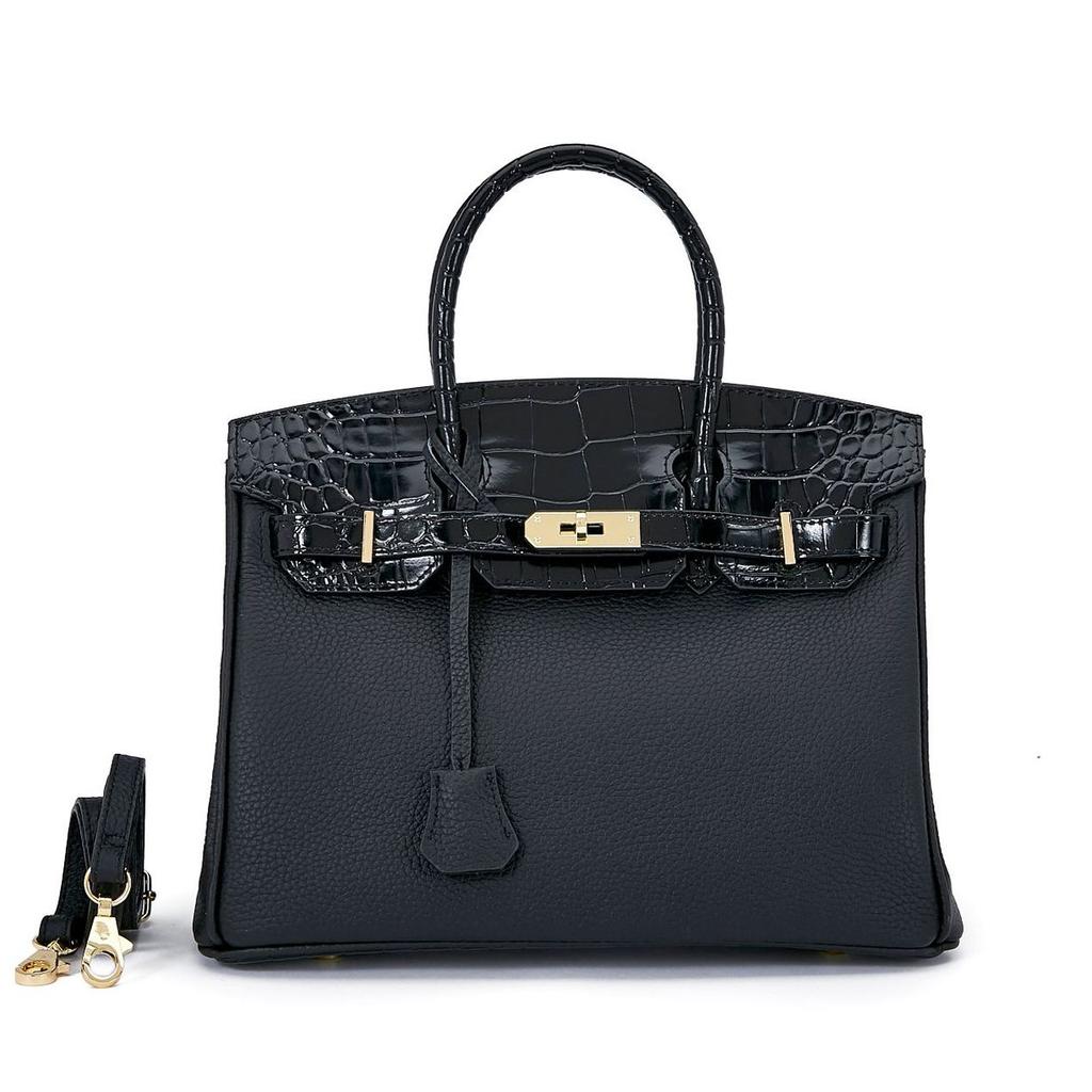 Сумка из коровьей кожи платинового цвета с цветными блоками, большая вместимость, узор личи, женская сумка, модная и универсальная, из натуральной кожи, женская сумка