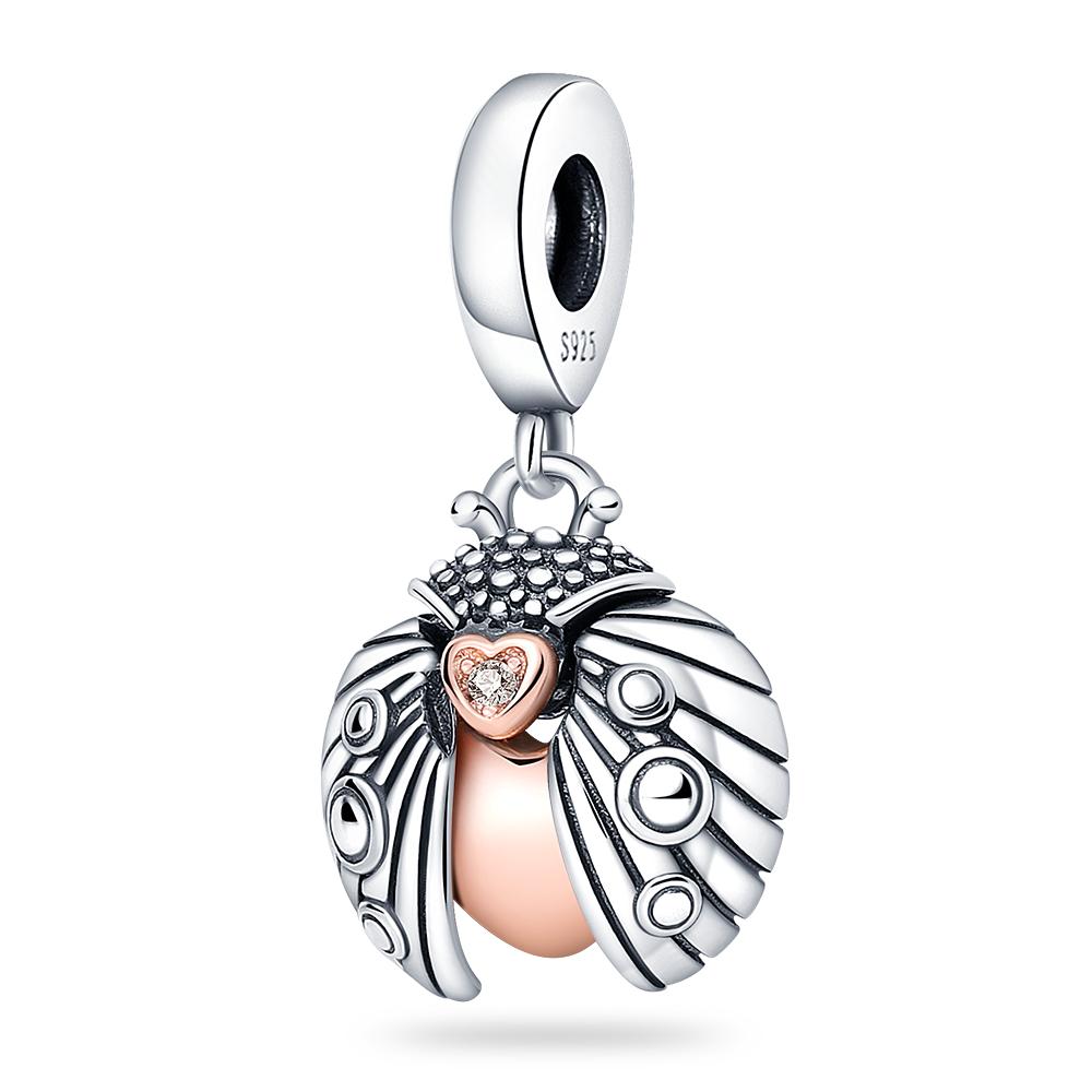 Plata Charms of Ley S925 New Fit Original Bracelet Necklace Flower Bicycle Silver Pendant Charms Bead Women Fine Jewelry