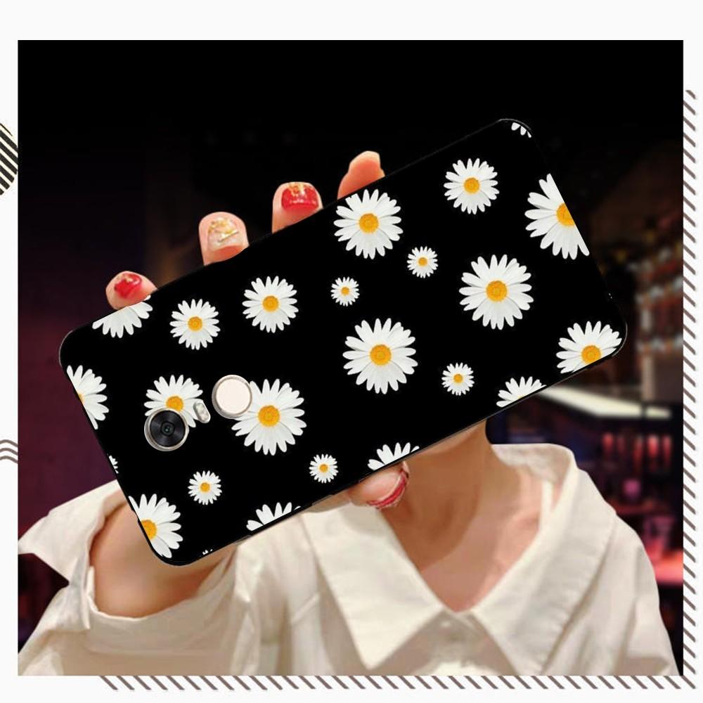 Чехол для телефона с цветочным узором ромашки для Redmi 5 6 7 8 9 10 plus pro 6 7 8 9 A GO K20 K30 K40 pro plus F3 Fundas
