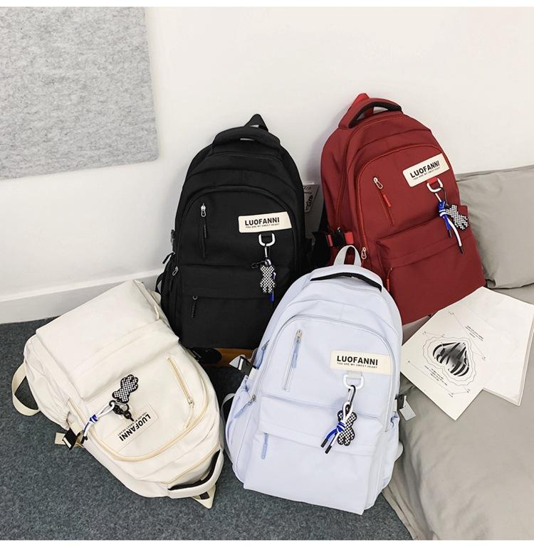 Школьная сумка Учащиеся старших классов Школьники Рюкзак большой емкости