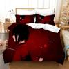 New Anime A-Attack O-On T-Titans Bedding Set Kawaii Loli Boy Duvet Cover 3D Print Japan Cartoon Bed Quilt Cover Pillowcase No Sheets