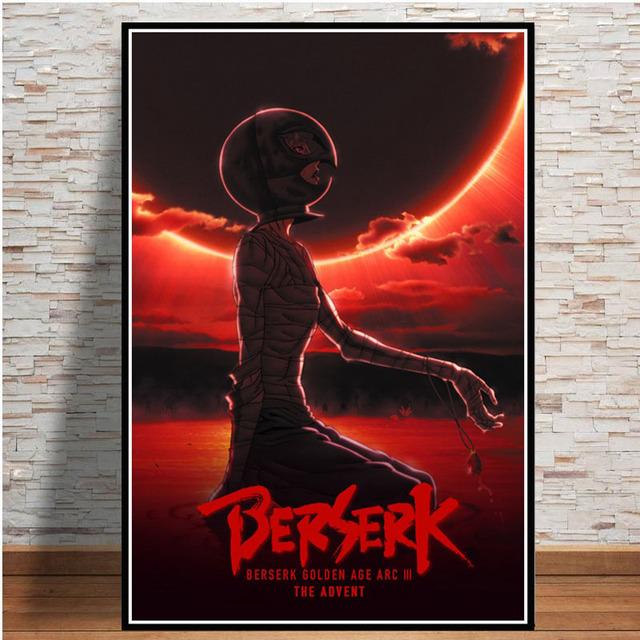 Maniac Japanese Anime Poster Retro Cartoon Canvas Painting and Printing Retro Art Wall Decoration Home Decoration