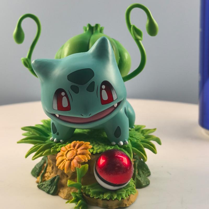 10cm/3.93in Anime Pokemon Figure Bulbasaur Charmander Action Figures 10cm PVC Action Figures Collection Model Toys Gifts