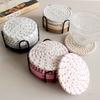8PCS/Set Cotton Rope Woven Coaster with Holder Table Insulating Mat for Cup Bowl Resistant Coffee Shop Desktop Protection Pad