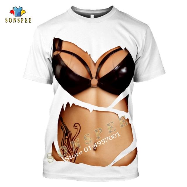 SONSPEE футболка с принтом «волосы на груди», «лицо обезьяны», забавная, в стиле Харадзюку, повседневные мужские и женские топы большого размера с короткими рукавами