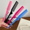 Colorful Portable Fashion Hair Comb Folding Anti-static Plastic Comb Hair Brush Compact Pocket Size Purse Hair Comb Cepillo Para