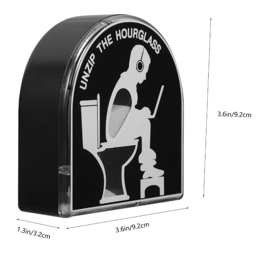 Funny 5-minute Toilet Shape Timer Toilet Shape Toilet Hourglass Dad Christmas Gifts Bathroom