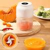 Wireless Electric Vegetable Chopper Portable Kitchen Food Chopper  Garlic Crushing