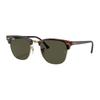 RayBan Side Temples Branded Metal Clubmaster Square Frame Sunglasses Unisex