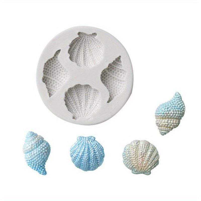 1PCS Shell Conch Fondant Cake Silicone Mold Ocean Series DIY Chocolate Candy Baking Tools